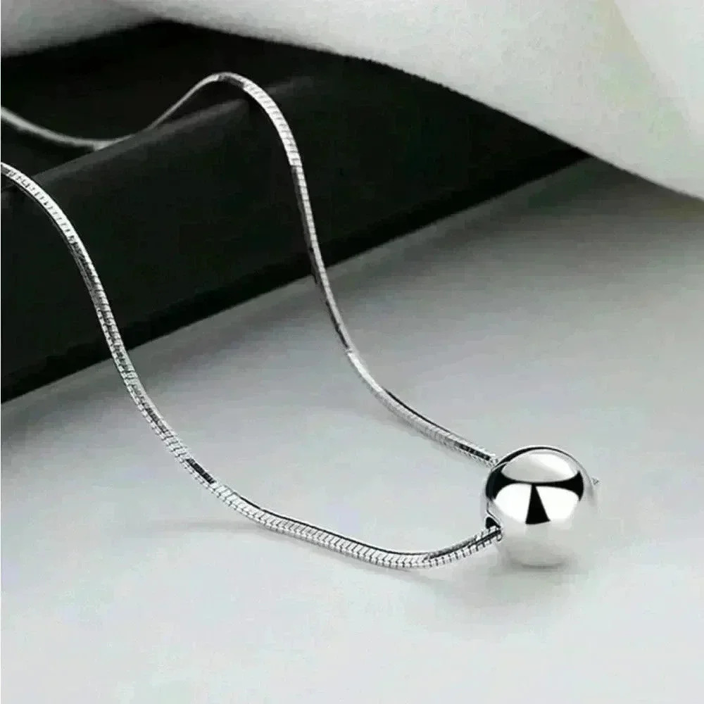 Bead Ball Sea Theme Pendant Necklace